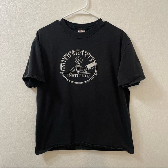 Hanes United bike institute shirt Oregon black xl